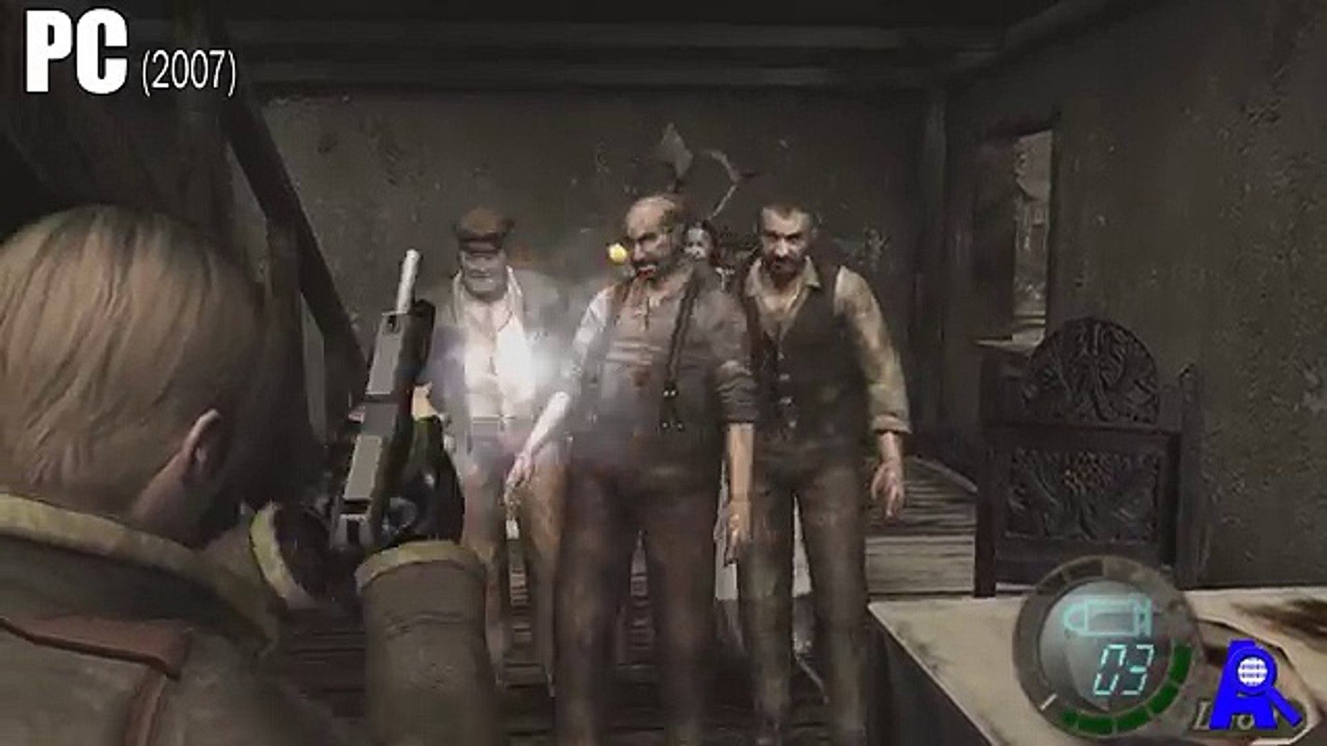 Resident Evil 4 Gc Vs Ps2 Vs Wii Vs Ps3 Vs Ps4 Vs 360 Vs One Vs Pc All Versions Comparison Video Dailymotion