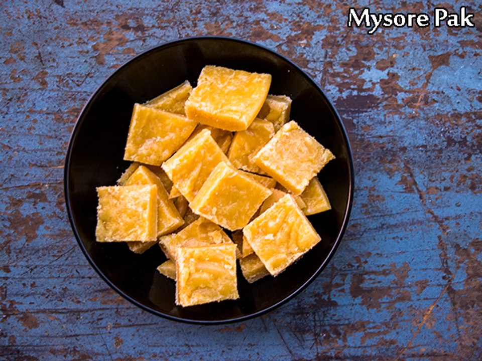 Mysore Pak Recipe | How To Make Mysore Pak At Home | Homemade Mysore Pak Recipe | Boldsky