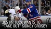 Justin Tuck Wants To “Take Out” Sidney Crosby