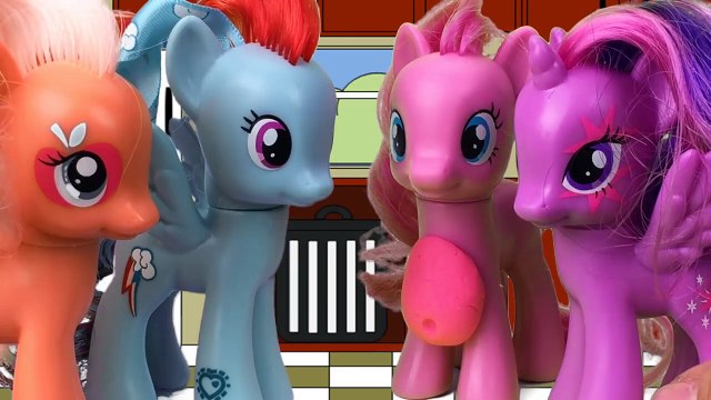 My Little Pony Rainbow Dash And Pinkie Pie Pregnant Dream with Princess Twilight Sparkle, Rarity MLP