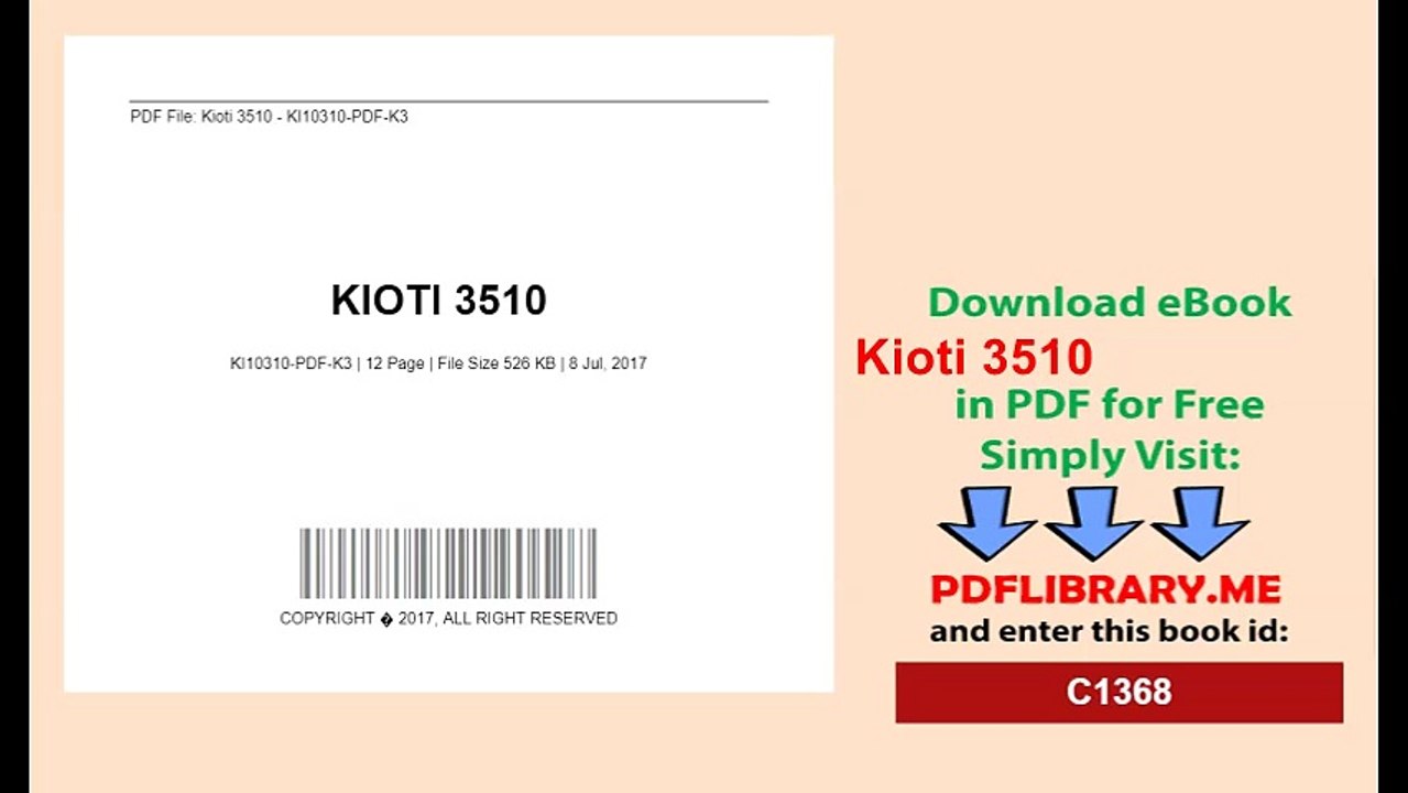 Kioti 3510