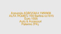 ALFA ROMEO 159 Berlina cc1910