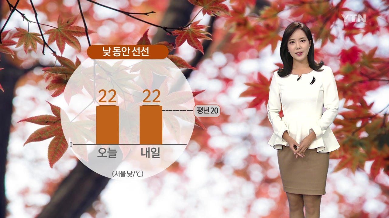 [날씨] 내일도 맑고 일교차 커...아침 내륙 곳곳 안개 / YTN