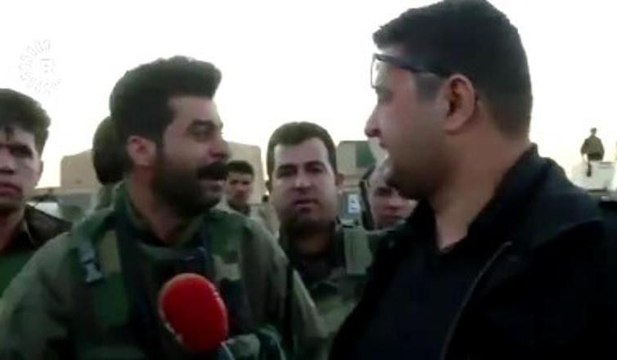 Kerkük'ten çekilme emri verilen peşmergeler ağladı