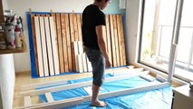 [DIY] キッチンの棚を作ってみた！その２ ☆ Making Long Kitchen Shelf #2