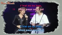 Jean-Jacques Goldman & Céline Dion - J'irai ou tu iras KARAOKE / INSTRUMENTAL