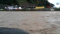 Artvin'de Şiddetli Yağmur Sele Yol Açtı