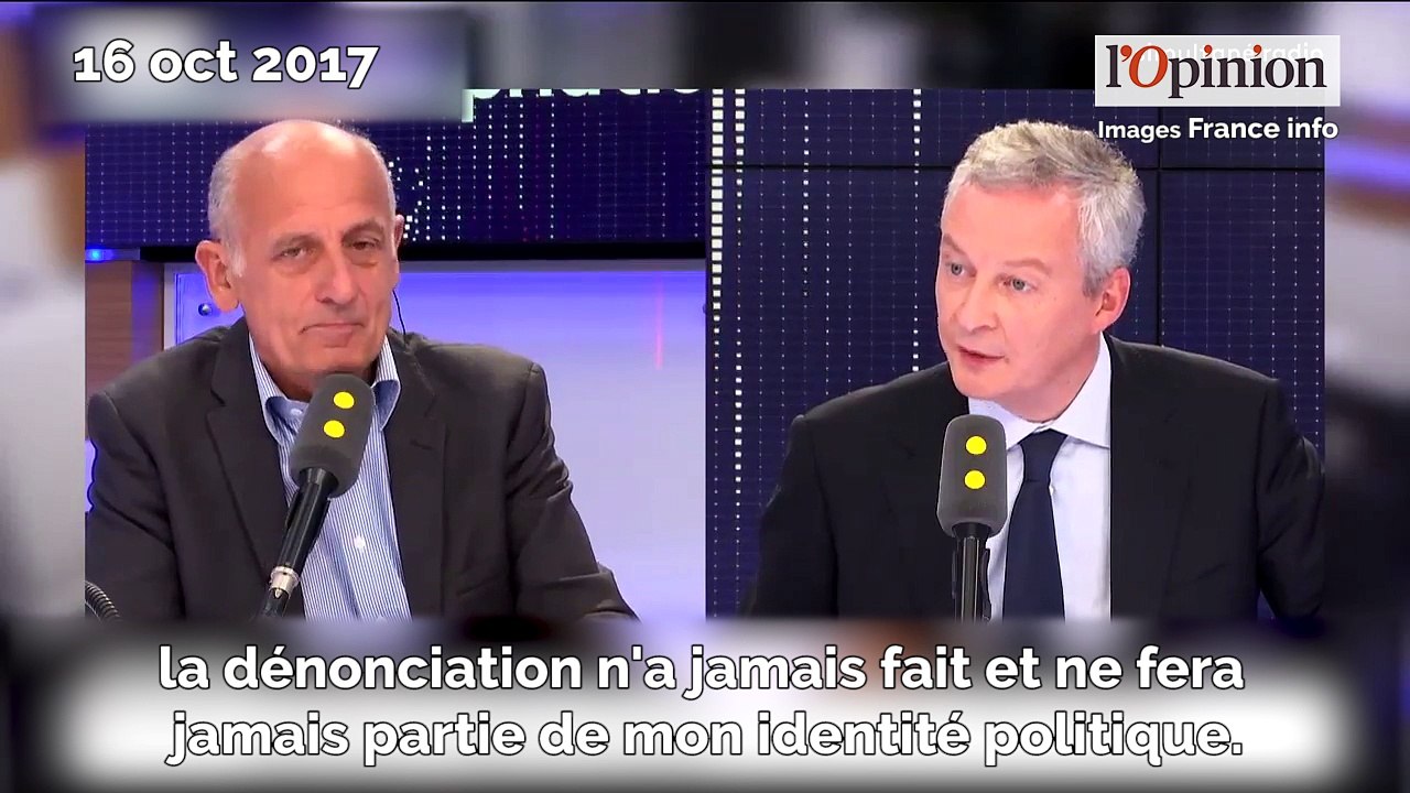 Harcèlement sexuel: Bruno Le Maire crée une grosse polémique puis s’excuse