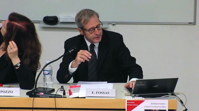 CTHDIP-IRDEIC-IFR_Justement traduire_10_ Co-officialité, bilinguisme et traduction , Enric Fossas, Université autonome de Barcelone