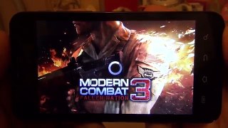 Modern Combat 3 на Android смартфоне. Ураганный Шутер! Класс! / Арстайл /