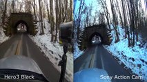 GoPro Hero3 Black vs Sony Action Cam VIDEO comparison