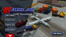 US Airplane Cargo Transporter - Android Gameplay FHD