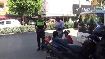 Polisten Motosiklet Denetimi