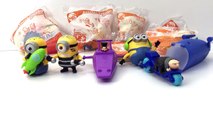 2017 MCDONALDS USA SET OF 12 DESPICABLE ME 3 HAPPY MEAL MINIONS MOVIE TOYS UNBOXING & REVIEW