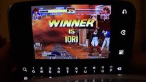 The King of Fighters 96 Arcade en Motorola MB300 Backflip Android 2.3.7 Gingerbread