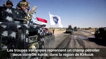 Bagdad reprend aux Kurdes un champ de pétrole