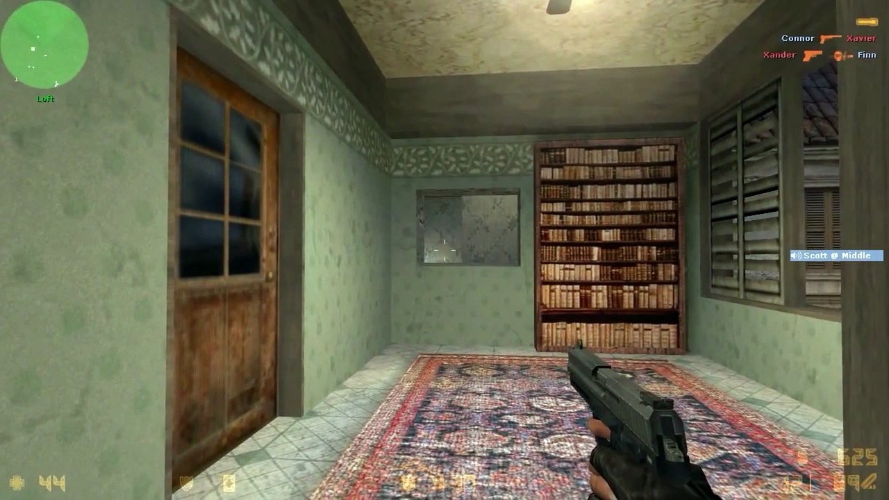 Counter-Strike: Condition Zero gameplay with Hard bots - Inferno - Counter-Terrorist (Old - 2014)