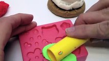 Play Doh Scoops PlayDoh Ice Cream Dessert DIY Popsicles, Sundaes, Waffles play-doh desserts