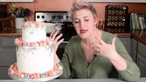 How to use Russian Piping tips - testing 33 tips and creating a Silver Leaf Floral Buttercream Cake