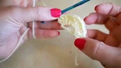 Tutorial how to crochet daisy flower stitch