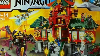 Конструктор Lego Ninjago 70728 обзор на русском языке + Мультики. Битва за Ниндзяго Сити