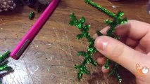 Как сделать елку для кукол. How to make a Christmas tree for dolls Monster High and Ever After High