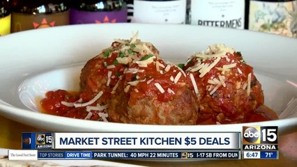 $5 meals and drinks all week long at Market Street Kitchen