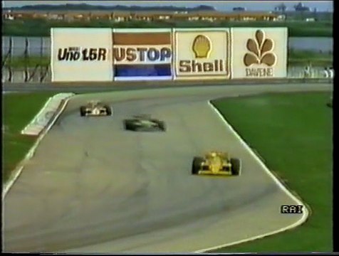 Gran Premio del Brasile 1987: Ritiro di T. Fabi e sua intervista, sorpasso di Prost a Mansell e pit stop di Mansell