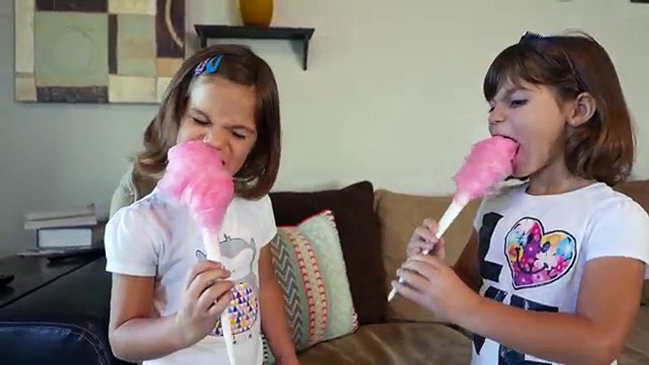 Bad Kate & Lilly with Magic Powers vs Real Life Joker, GIANT Rat! Cry Baby Daddy, Cotton Candy!