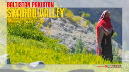 Skardu valley in Baltistan Pakistan