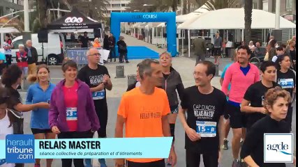 MASTER RELAIS : Semi-marathon  Octobre 2017 au Mail de Rochelongue