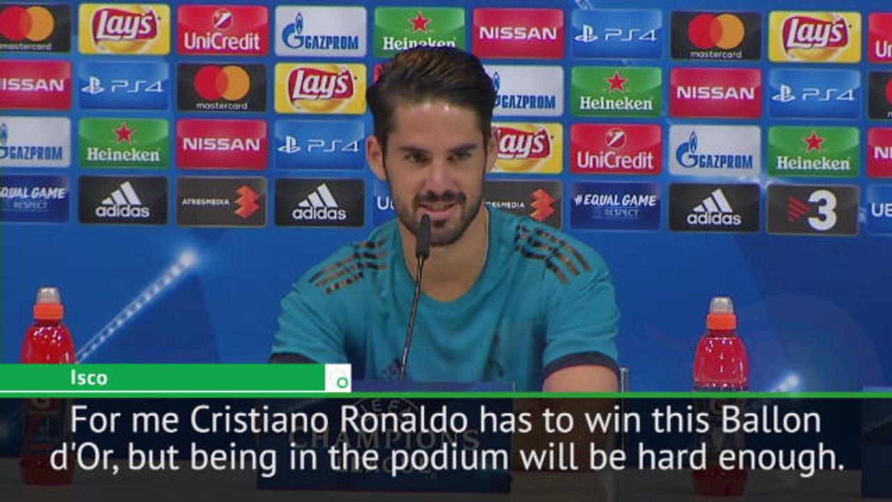 Ronaldo has to win Ballon d'Or - Isco