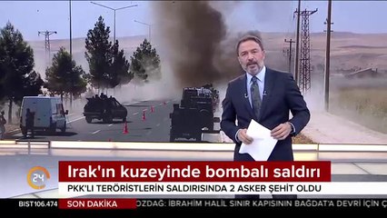 Irak'ın kuzeyinde bombalı saldırı