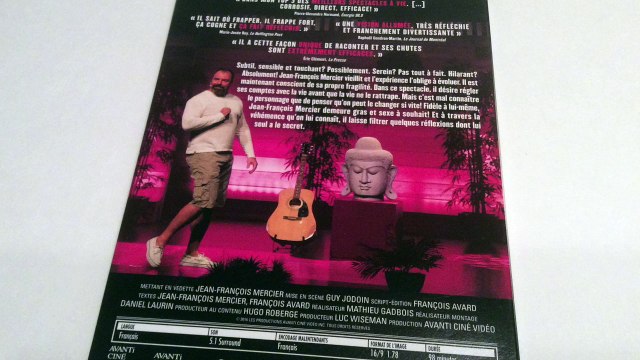 Critique du spectacle Jean-François Mercier - Subtil, Sensible, Touchant en DVD
