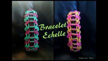 Bracelet Echelle Rainbow loom® Tutoriel Français (Niveau Débutant)