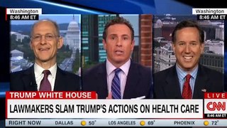 Zeke Emanuel eviscerates Rick Santorum on Trump's latest Obamacare sabotage