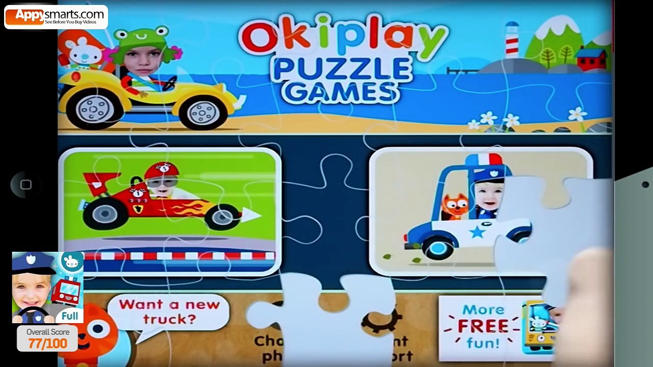 Car Games for Kids - cartoon/puzzle gameplay