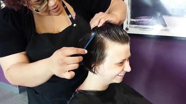 Girl Shaves Head