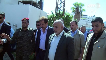 مسؤول السلطة الفلسطينية يصل الى غزة لتسلم المعابر