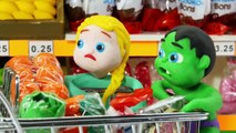 Superhero Babies Water Balloons Fight Frozen Elsa Play Doh Cartoons Stop Motion Animations