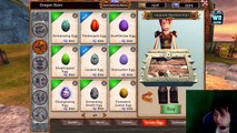 How To Train Your Dragon - School of Dragons Gameplay Part 1 - Egg Chest Opening!