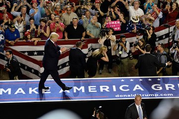 Trump says he 'hopes' Hilary Clinton runs again in 2020