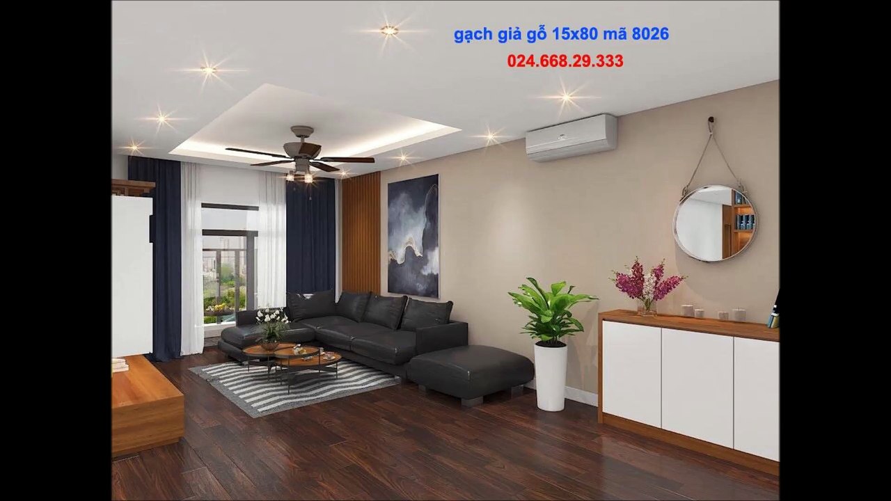 Gạch giả gỗ 15x80 mã 8026 giá rẻ