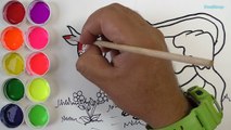 Dibuja Y Colorea Una Vaca de Arco Iris - Learn Colors - Dibujos Para Niños / FunKeep
