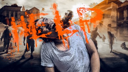 GIRL NERF GUN AND MONSTERS IN THE FOREST #1