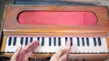 First basic lesson Harmonium for beginners हार्मोनीयम बजाना सीखे