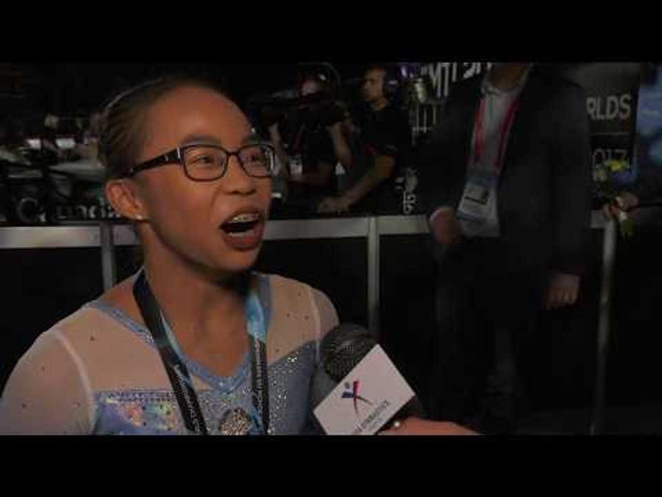 Morgan Hurd - Interview - 2017 World Championships - All-Around Final