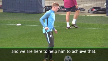 De Bruyne needs trophies to be compared with Messi - Guardiola