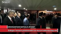 Cumhurbaşkanı Erdoğan, Baykal'ı hastanede ziyaret etti