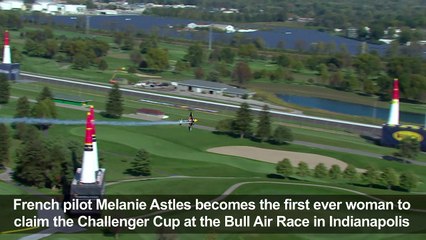 France's Mélanie Astles makes history at Red Bull Air Race